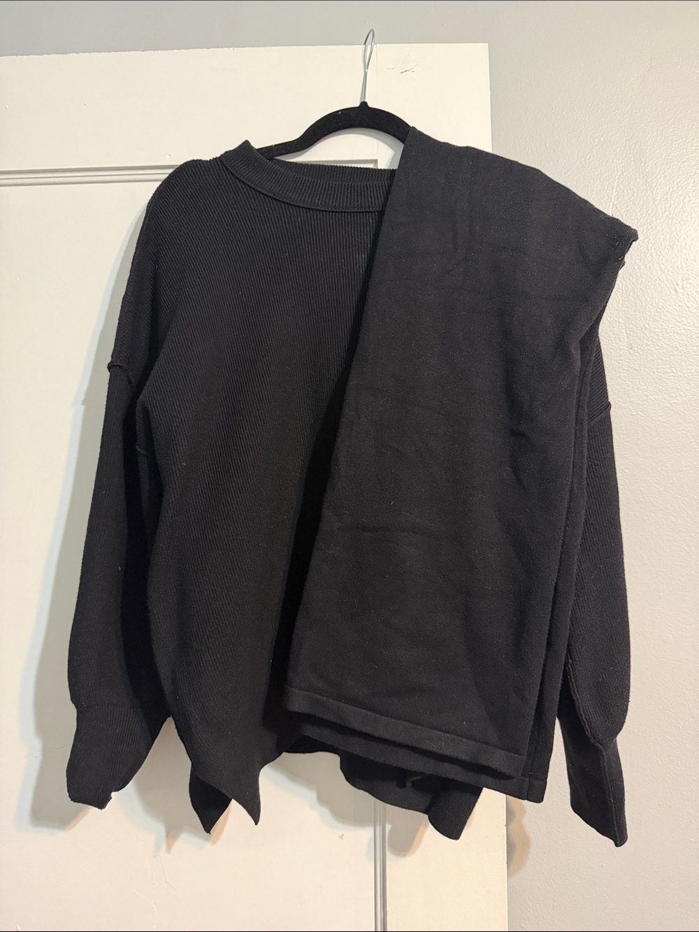 Black Knit Set